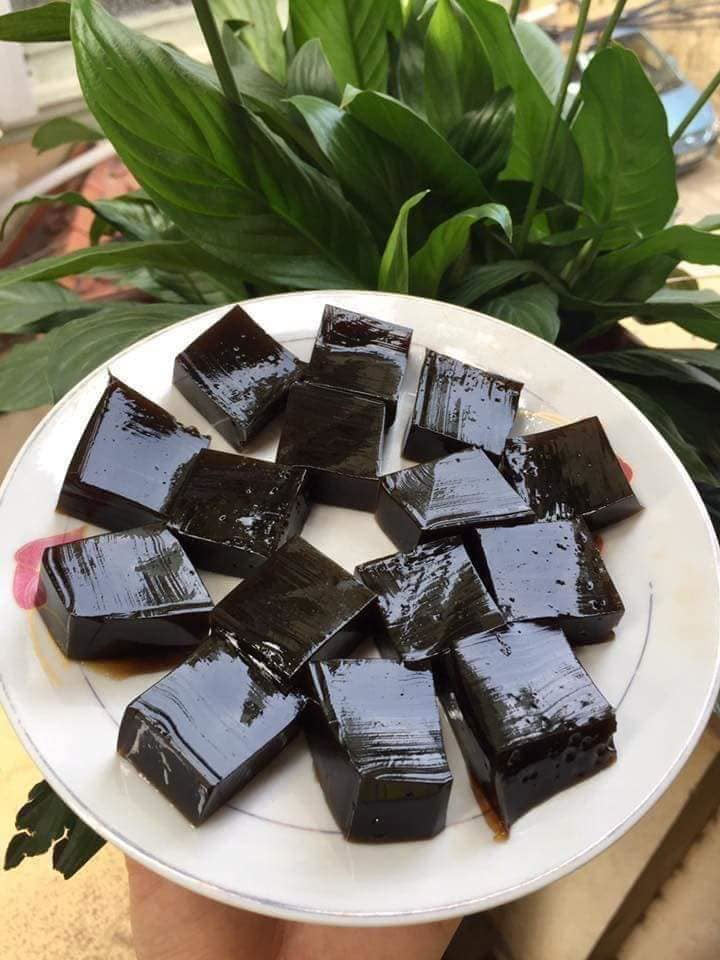 Cách làm thạch đen từ cây sương sáo