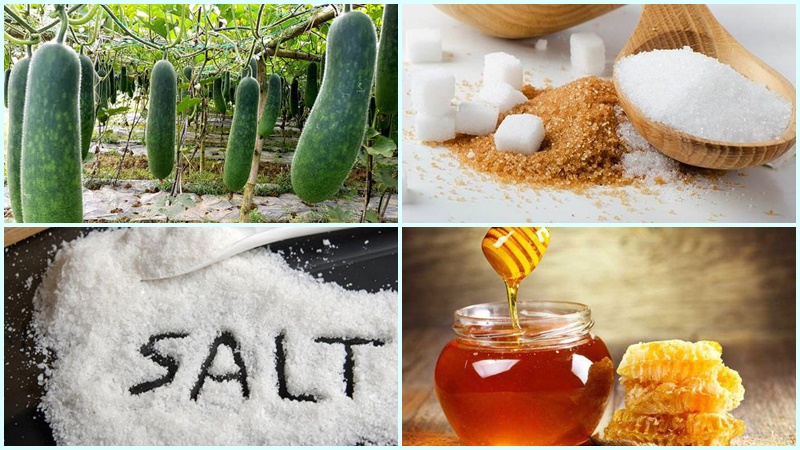 Cách làm nước ép bí đao với mật ong