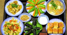 Các món chay cúng, mâm cơm chay đơn giản cúng giỗ, ngày rằm, mùng 1