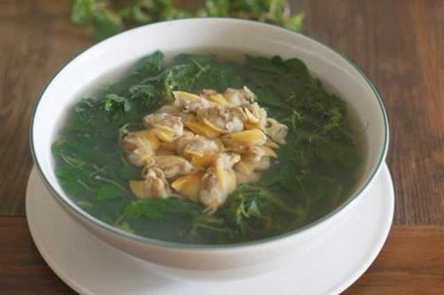 Canh ngao rau dền Canh ngao rau dền
