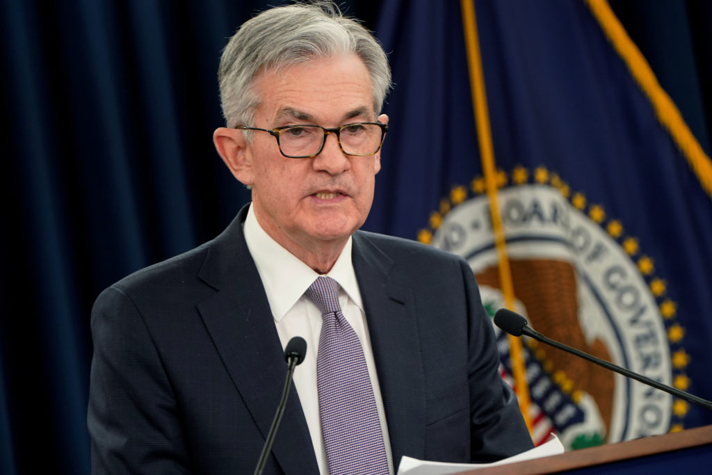 Ông Jerome Powell - người đứng đầu của FED Ông Jerome Powell - người đứng đầu của FED