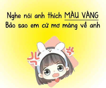 Thả thính bằng màu sắc