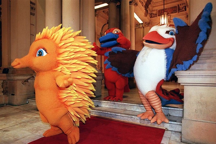 Linh vật Lizzie, Olly, Syd và Millie - Thế vận hội Mùa hè Sydney 2000, Úc