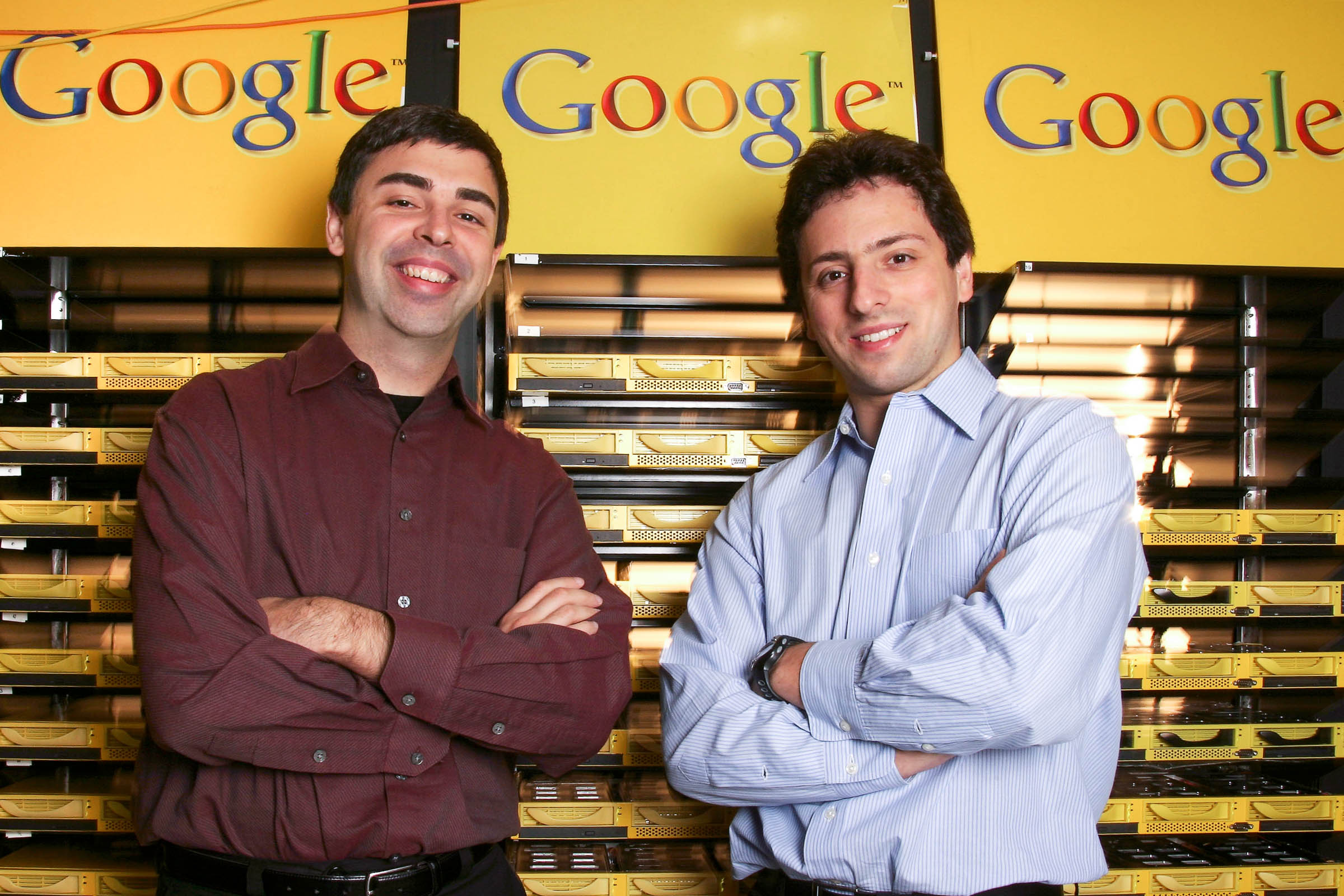 Larry Page và Sergey Brin - Hai cha đẻ của Google Larry Page và Sergey Brin - Hai cha đẻ của Google