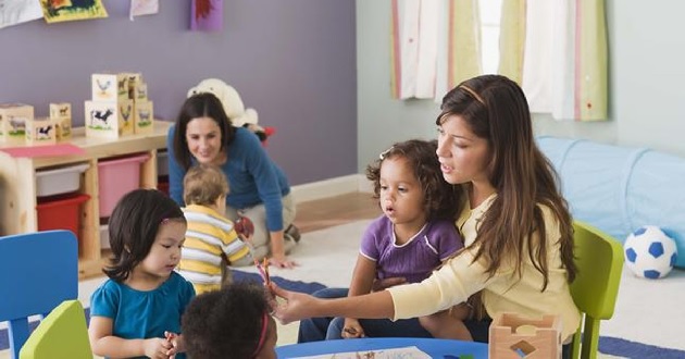 Bài thơ về chủ đề trường mầm non