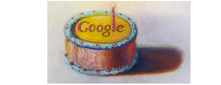 Sinh nhật Google 12 tuổi (được vẽ bởi Wayne Thiebaud)