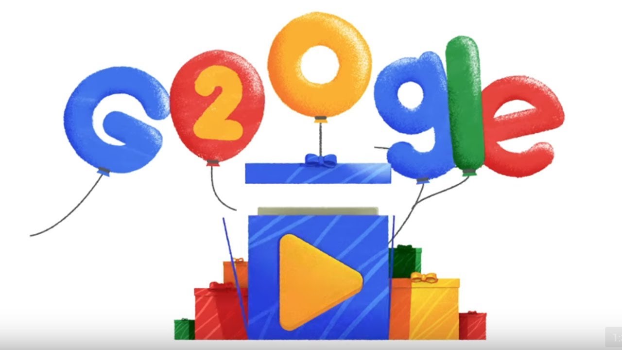 Sinh nhật Google 20 tuổi Sinh nhật Google 20 tuổi