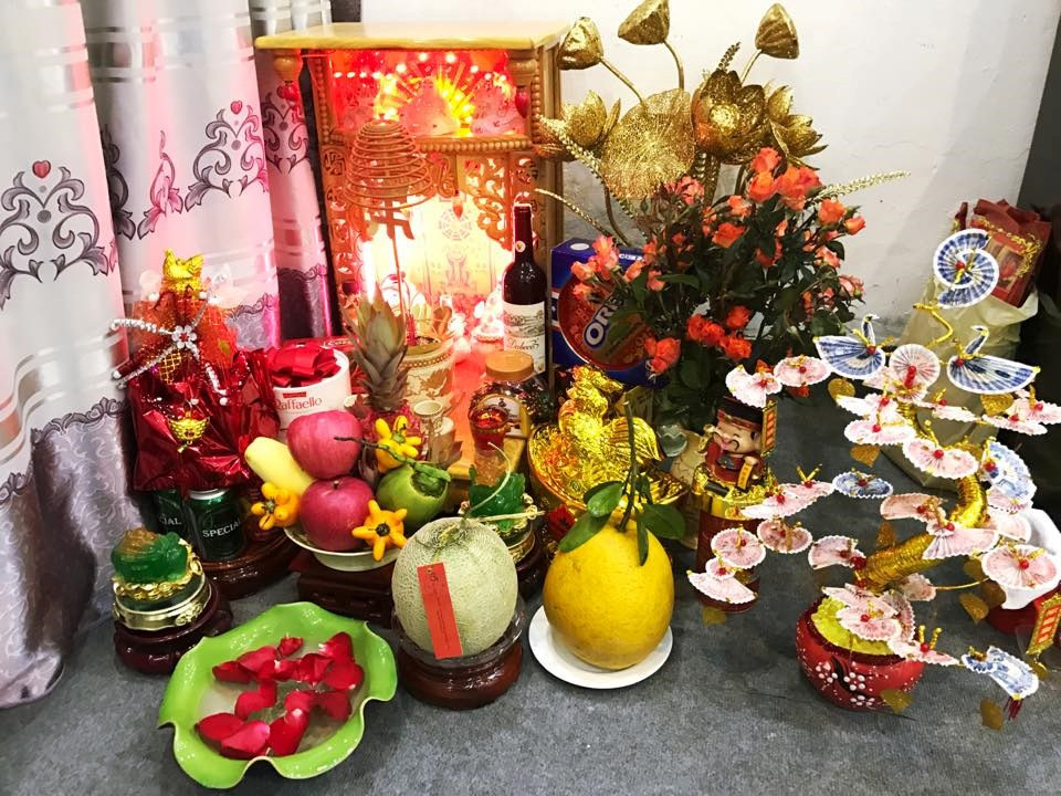 Bài cúng Thần Tài rằm tháng 7 tại cơ quan, cửa hàng