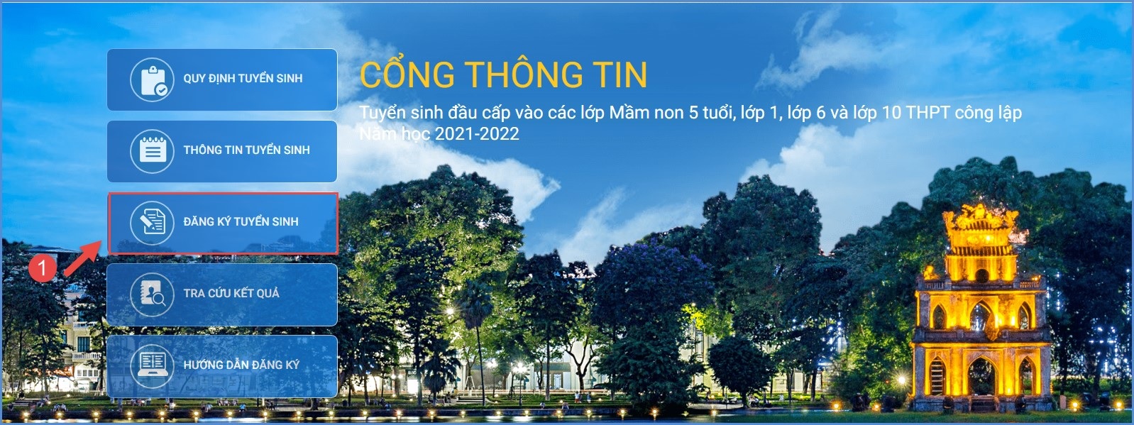 Đăng ký tuyển sinh trực tuyến vào lớp 2 năm 2021 Đăng ký tuyển sinh trực tuyến vào lớp 2 năm 2021