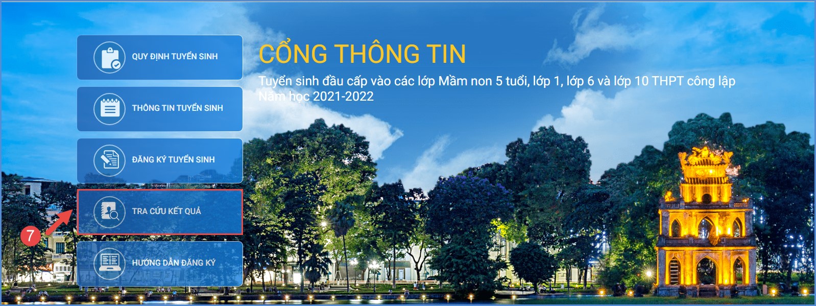 Các bước đăng ký tuyển sinh đầu cấp trực tuyến năm 2021 Các bước đăng ký tuyển sinh đầu cấp trực tuyến năm 2021