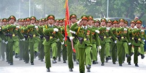 Thiệp chúc mừng ngày thành lập Công an nhân dân đẹp nhất