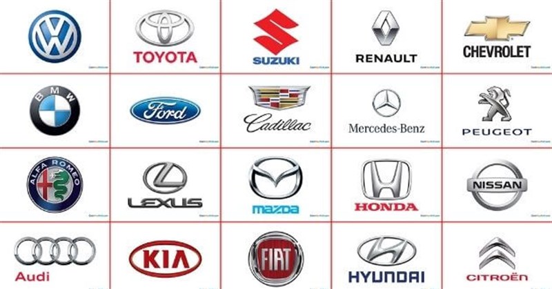 Logo xe hơi, logo các hãng xe ô tô nổi tiếng thế giới và ý nghĩa