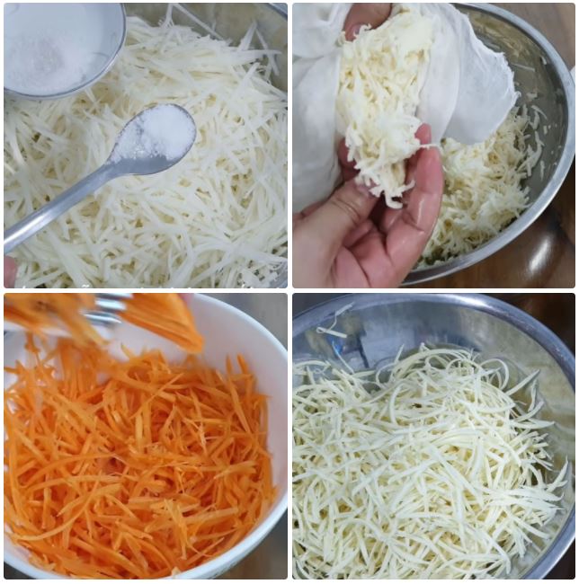 Cách làm bì chay, bì cuốn chay từ tàu hũ ky và đậu hũ