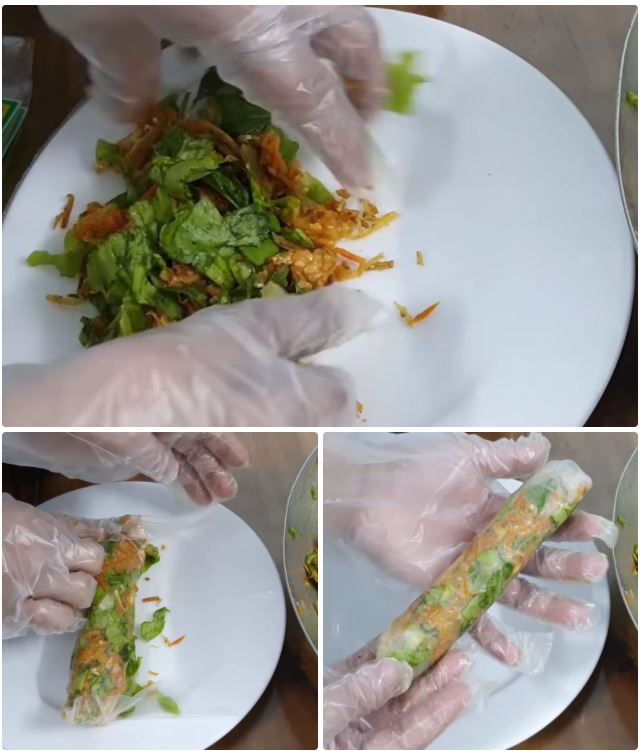 Cách làm bì chay, bì cuốn chay từ tàu hũ ky và đậu hũ