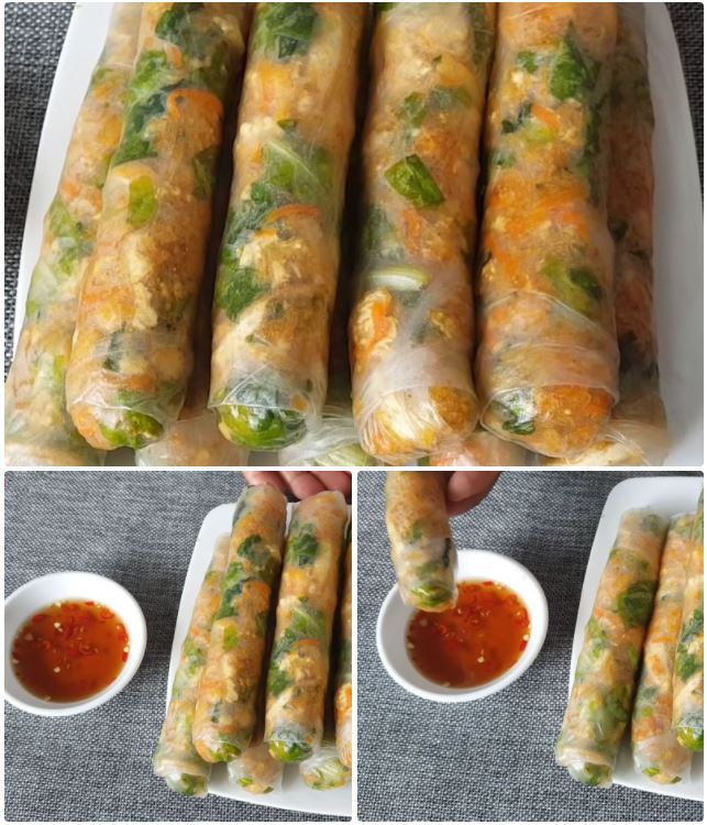 Cách làm bì chay, bì cuốn chay từ tàu hũ ky và đậu hũ