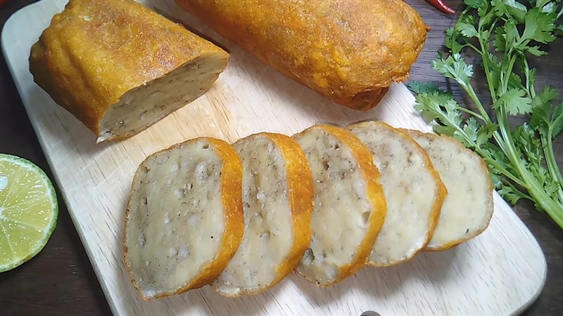 Cách làm chả quế chay từ bột mì