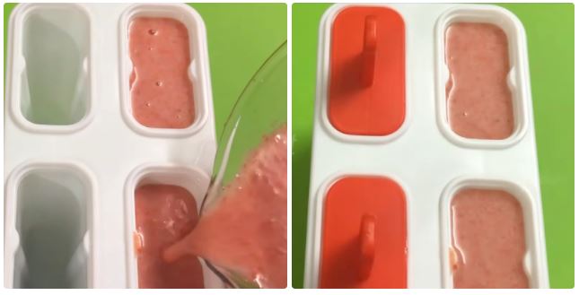 Cách làm kem dưa hấu sữa chua