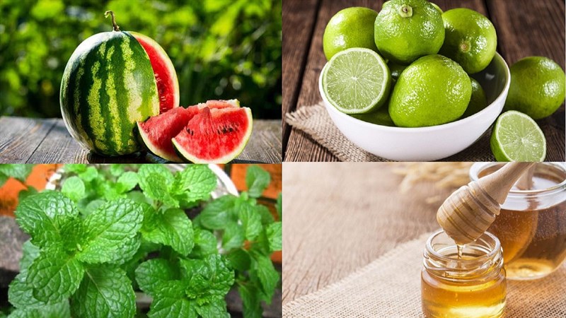 Cách làm kem dưa hấu chanh