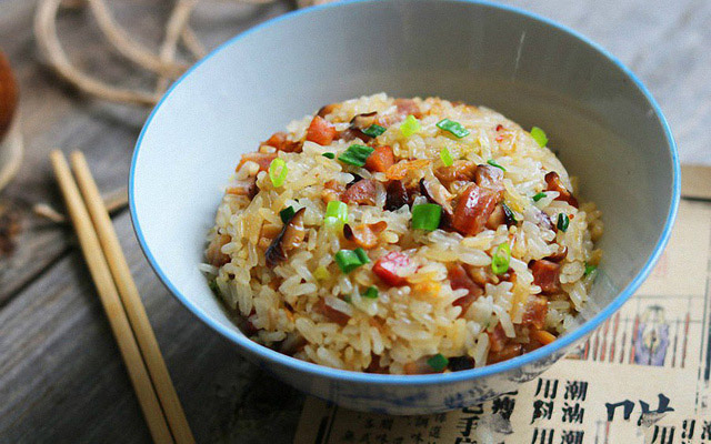 Cách nấu xôi mặn Quảng Đông Cách nấu xôi mặn Quảng Đông