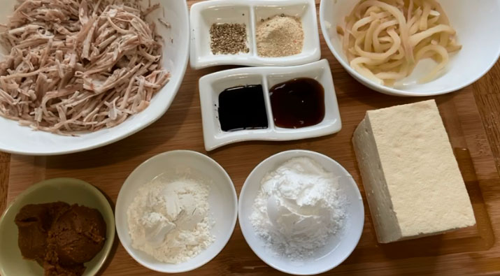 Nguyên liệu làm cá mặn chay xào sả ớt