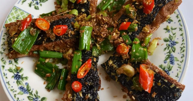 Cá mặn chay xào sả ớt, món chay ngon dễ làm