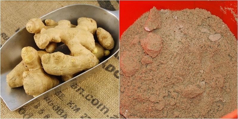 Cách bảo quản gừng tươi bằng cát