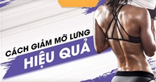 6 bài tập giảm mỡ lưng cho nữ giúp giảm béo lưng hiệu quả tại nhà