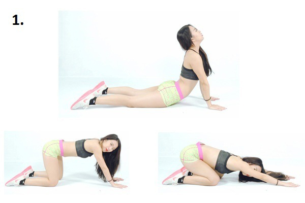 Bài tập giảm mỡ lưng 1