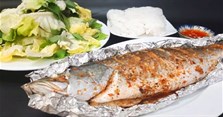 Cách làm cá chẽm nướng muối ớt, giấy bạc, nướng than ngon, đơn giản nhất