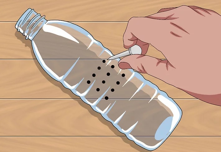 Chuẩn bị chai nhựa