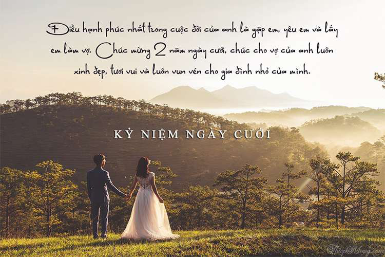 Lời chúc kỷ niệm ngày cưới cho vợ chồng Lời chúc kỷ niệm ngày cưới cho vợ chồng