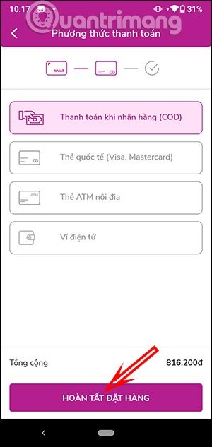 Cách đặt mua hàng siêu thị AEON online Cách đặt mua hàng siêu thị AEON online