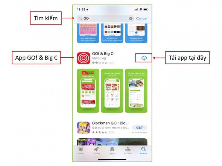 Cách đặt mua hàng Big C online Cách đặt mua hàng Big C online