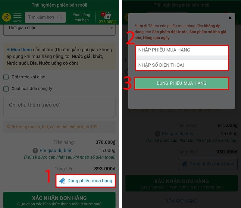 Cách mua hàng Bách Hóa Xanh online Cách mua hàng Bách Hóa Xanh online