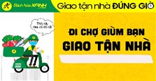 Cách mua hàng Bách Hóa Xanh online giao hàng tận nhà