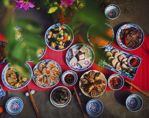 Mâm cúng lễ Vu Lan rằm tháng 7