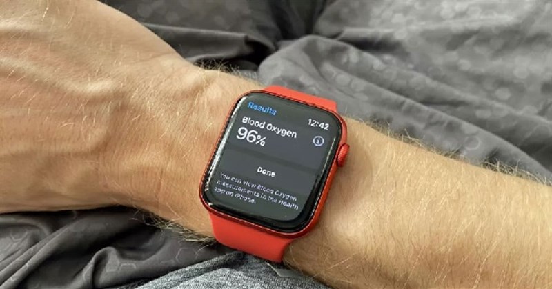 Cách đo nồng độ oxy trong máu SpO2 trên Apple Watch chính xác