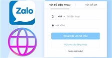 Cách đăng nhập Zalo bằng web trực tiếp trên Google