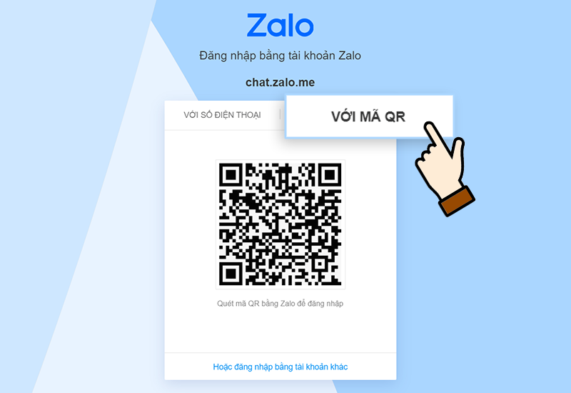Cách đăng nhập Zalo bằng web với mã QR