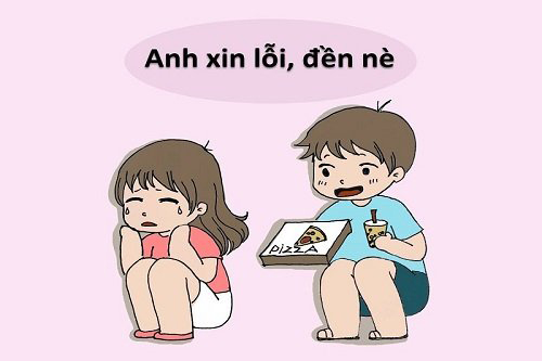Hình ảnh xin lỗi vợ yêu