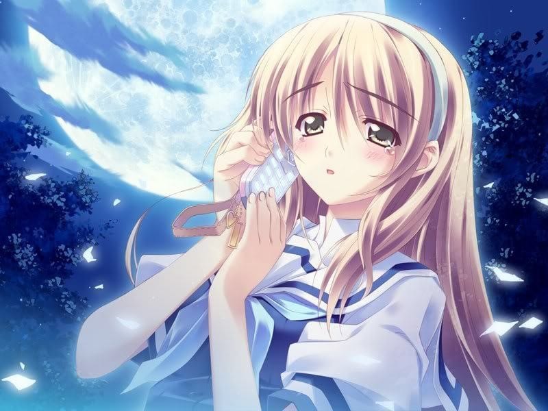 Ảnh anime nữ buồn Ảnh anime nữ buồn