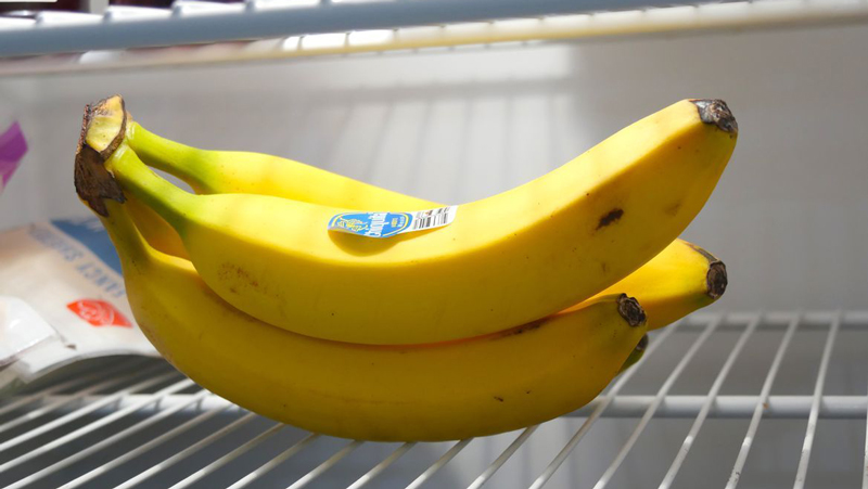 Cách bảo quản chuối chín trong tủ lạnh Cách bảo quản chuối chín trong tủ lạnh