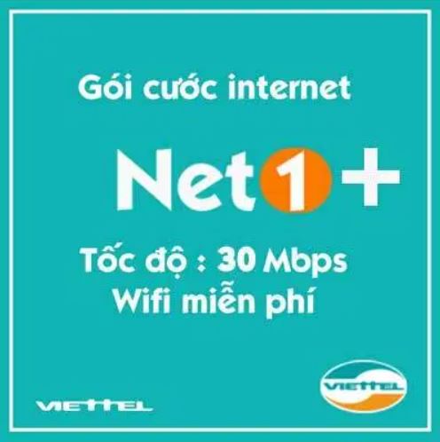 Gói cước Internet Viettel Net 1 Plus