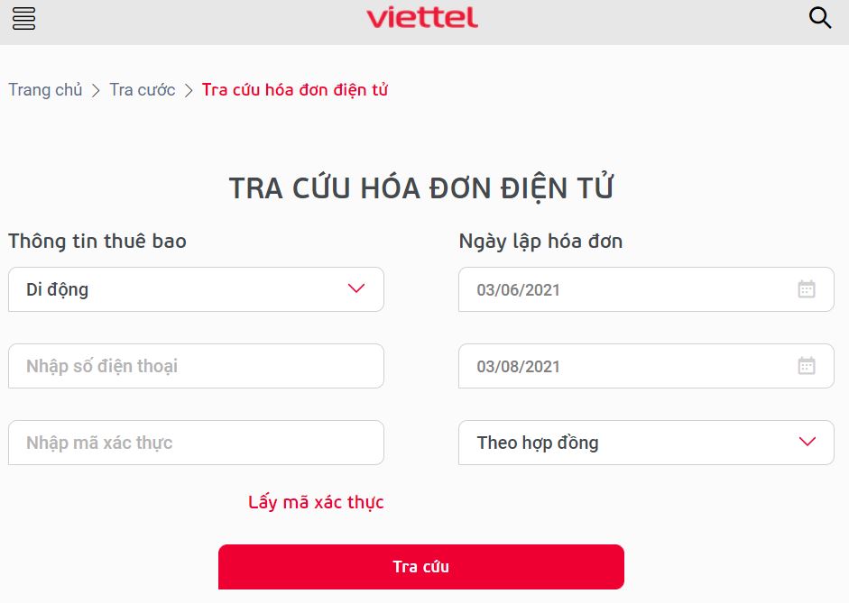 Cách tra cứu hóa đơn điện tử Viettel nhanh chóng, đơn giản