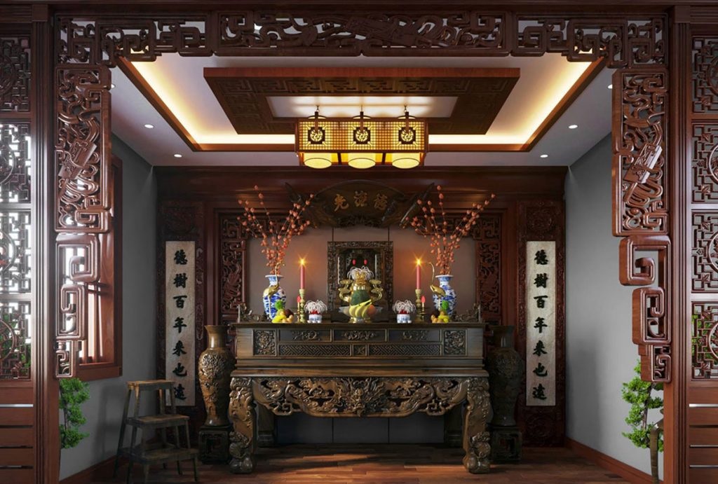 Cách đặt ban thờ, tủ thờ theo hướng và tọa nhà Cách đặt ban thờ, tủ thờ theo hướng và tọa nhà