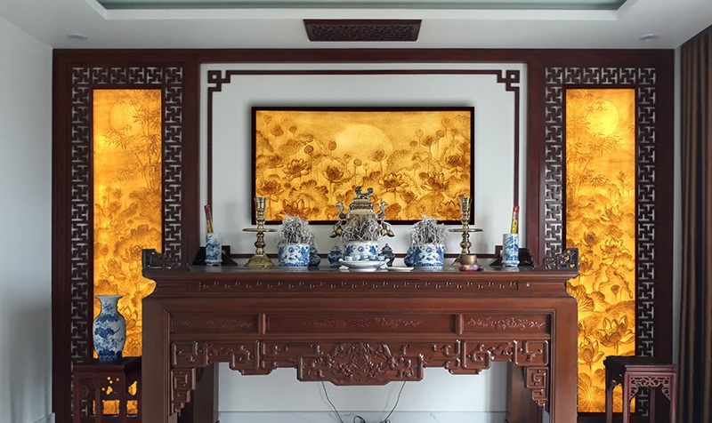 Cách chọn kích thước ban thờ, tủ thờ theo thước lỗ ban chuẩn phong thủy Cách chọn kích thước ban thờ, tủ thờ theo thước lỗ ban chuẩn phong thủy