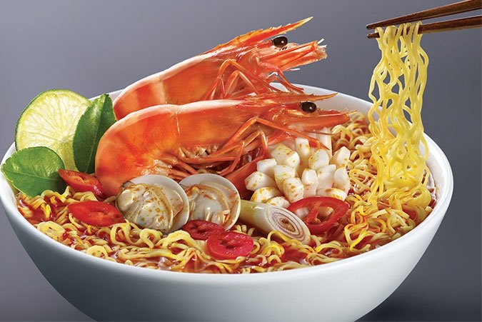 Ăn mì tôm có béo không Ăn mì tôm có béo không