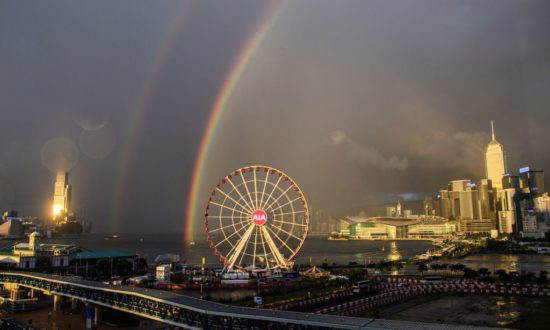 Ảnh cầu vồng đôi 5 Ảnh cầu vồng đôi 5