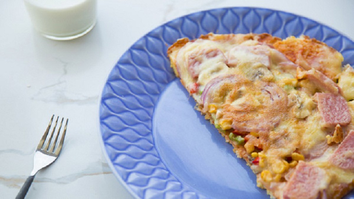 Cách làm pizza từ cơm nguội