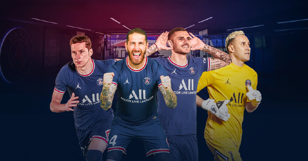 Đội hình Paris Saint-Germain có nhiều ngôi sao lớn.